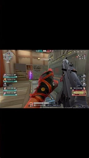 1 V 5 💥 Raze in Valorant Mobile #valorant #valorantclips #gaming