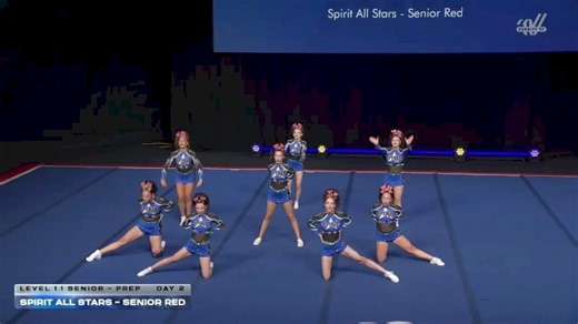 Spirit All Stars - Senior Red [2026 L1.1 Senior - PREP Day 2] 2026 UCA & UDA All Star Nationals