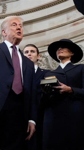 Donald Trump took the oath of office on January 20 to become the 47th president of the United States. Trump pledged to rescue America from what he described as years of betrayal and decline, prioritizing a crackdown on illegal immigration and portraying himself as a national savior chosen by God. 🔗 Read more at the link in bio. #Trump #President #USA #News #reuters | Reuters