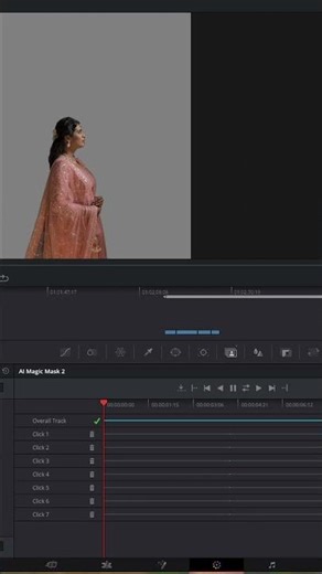 TEXT BEHIND SUBJECT Day 16 Davinci Resolve - 30 Day 30 Tips - Let's go ! Learn With Your Sk.
