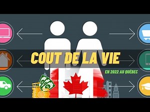 Le coût de la vie au Québec en 2022
