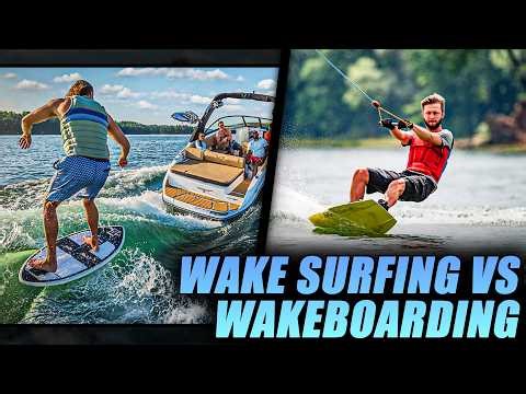 Wake Surfing vs Wakeboarding: The Ultimate Comparison