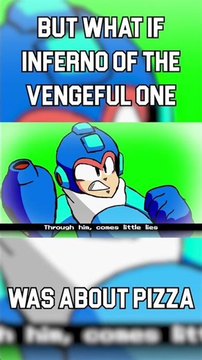 Inferno of the Vengeful One but Dust Man loves pizza #fnf #fnflyrics #megaman #hitsingle