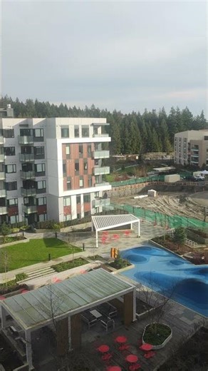 Recording construction site outside the window, Vancouver, February 04, 2026
