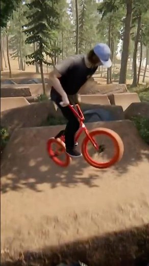 BMX Streets (XBOX) - Perfect Dirt Jump Line (Bike Flip!) #tricks #riding #bike #bikelover #bmx #fyp