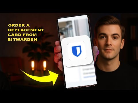 How To Order A Replacement Card From Bitwarden 2025 (TROUBLESHOOT)