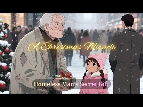 A Homeless Man’s Christmas 🎄 | Emotional Anime Story (English Narration)