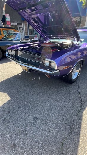 71 Dodge Challenger Plum Crazy purple! #restomod #carsofinstagram #shelby #ford #fordperfomance #socal #builtnotbought #carshow #hotrod #anericanmuscle #musclecar #classiccar #vintage #oldschool #racecar #carsandcoffee #mopar #moparornocar | Jeff Higinbotham