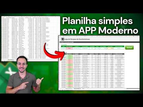 Como transformar qualquer planilha Excel em App | Sem usar I.A.