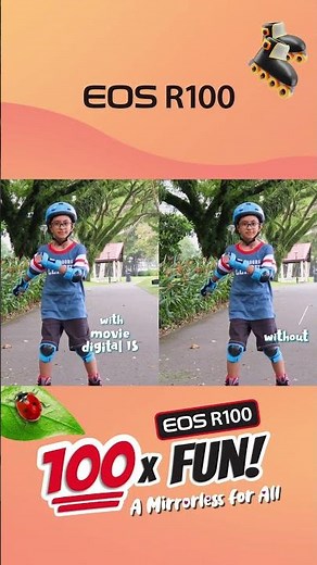 EOS R100 - Have fun in your next outdoor outing!