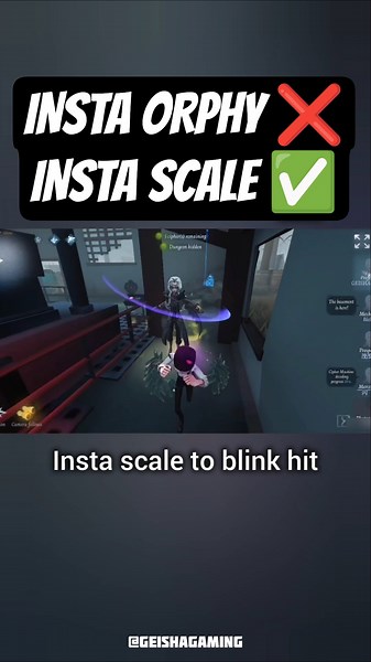 INSTA ORPHY❌ INSTA SCALE✅💀 #identityv #IDV #第五人格 #アイデンティティv