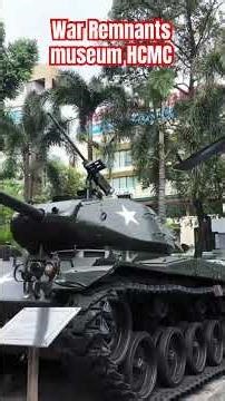 The War Remnants Museum in Ho Chi Minh City in Vietnam.