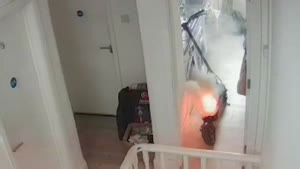 You Have to Check Out This Insane Video of an E-Scooter Bursting into Flames!