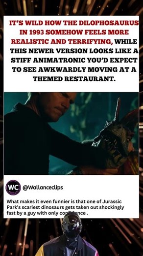 Jurassic World Dominion's Dino's look animatronic