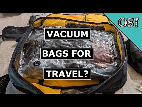 Vacuum Bags for Carry-on Travel, Game Changer or Gimick? (Tested Using the Flextail Zero Pump)