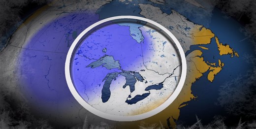 Frigid divide splits Eastern Canada in your winter sneak peek - The Weather Network