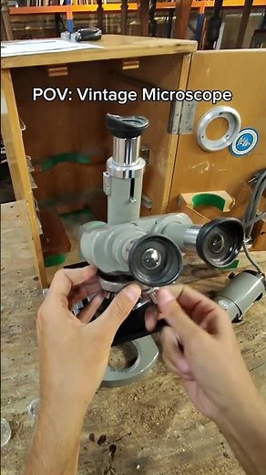 Vintage Microscope Up Close – Démodé Antiques
