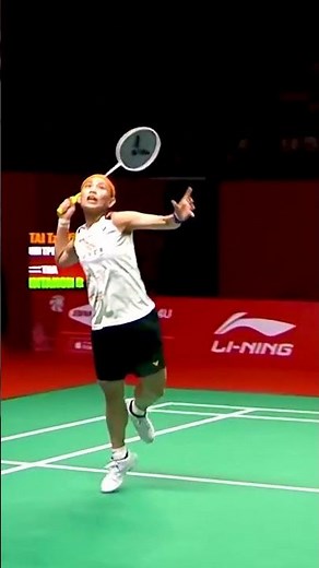Insane Badminton Shot! Tai Tzu Ying vs Intanon | World Tour Finals 2022 Highlights