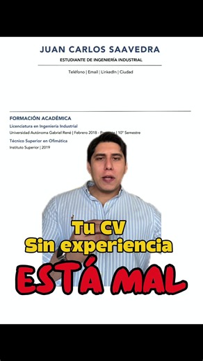 CV sin experiencia: cómo escribir Educación y Competencias