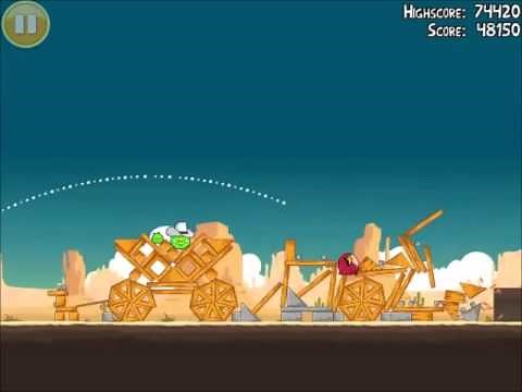 Official Angry Birds Walkthrough Ham 'Em High 12-5