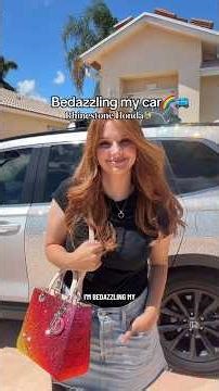 BEDAZZLED CAR UPDATE: how many cars?!!😳✨🌈🚙