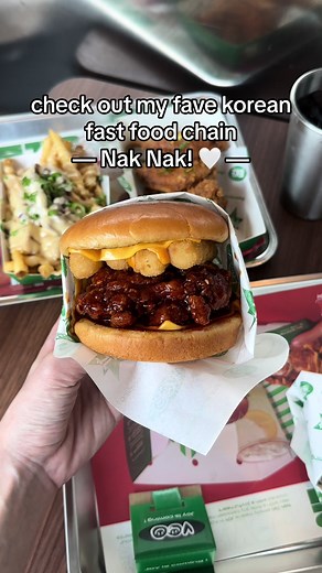 Delicious Korean Burgers at NAK NAK | Food Tour & Recommendations