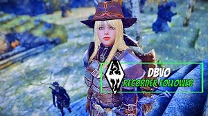 Skyrim SE - MODDED GAMEPLAY - DBVO -Recorder Follower Test-