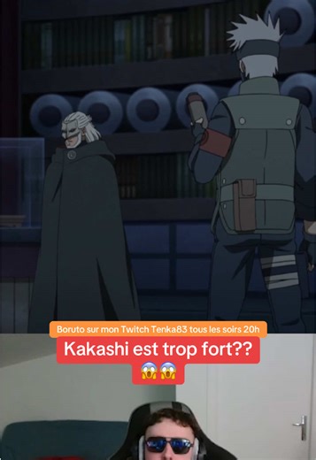 Rejoins-moi sur Twitch pour Boruto et Kakashi
