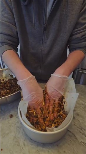 DIY flock block recipe! See description for recipe. #backyardchickens