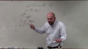 Learn how to evaluate using the difference of two angles for sine