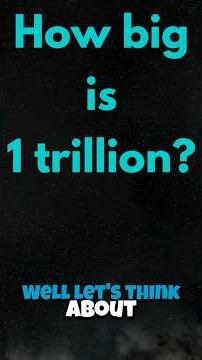 How Far Back Does A Trillion Seconds Take You? ⏱️