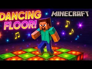 How to Make a Dancing Floor in Minecraft 💃 | Easy Redstone Tutorial!