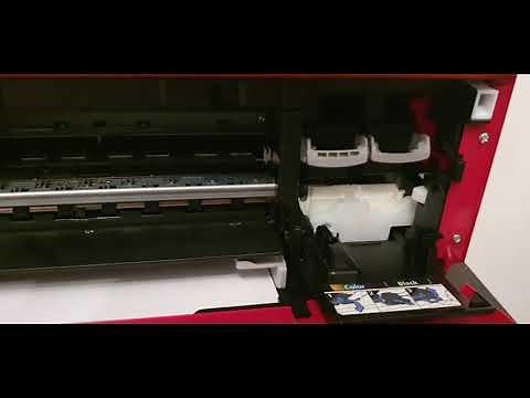 CANON PIXMA MG3650 : HEAD ALIGNMENT. Just clean the metal bar going across the panel.
