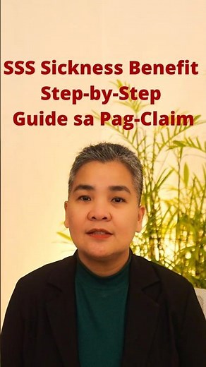 SSS Sickness Benefit: Step-by-Step Guide sa Pag-Claim #attybellucila