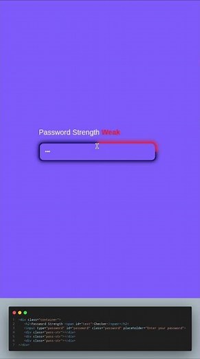 Password Strength Checker Function | Check How Secure Your Password Is 💻✨