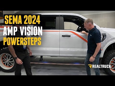 AMP Research PowerStep™ Vision at SEMA 2024