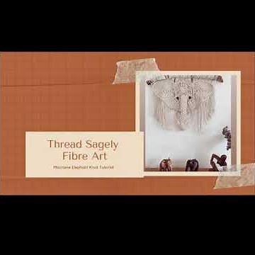 Macrame Elephant Knot Tutorial