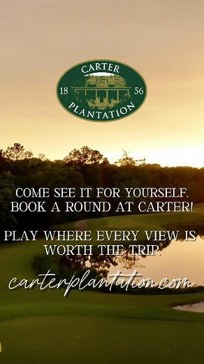 No matter what time you play at Carter, you’re guaranteed a beautiful view. 🌅⛳️ From foggy morning tee times to golden sunsets — Carter Plantation shows off all day long. Come see it for yourself. Book a round, bring a friend, and find out why golfers are calling this Louisiana’s hidden gem! #cartergolf #louisianagolf #golftrip #hiddengem #golflife | Carter Plantation Golf Resort