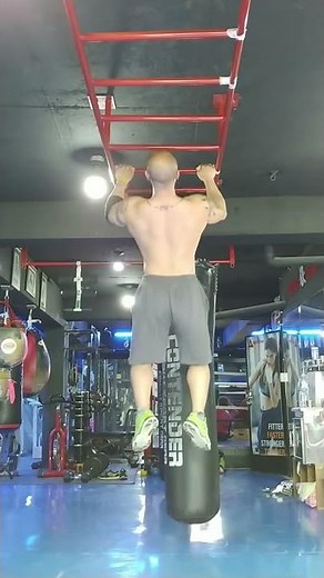 턱걸이 15개 「금광산」 풀업(Pull up) (105Kg) ★ Dwayne joseon workout