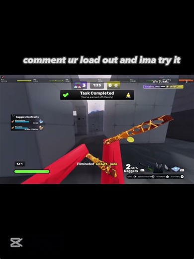 #shorts #roblox comment ur load out and ima try it worth a sub.