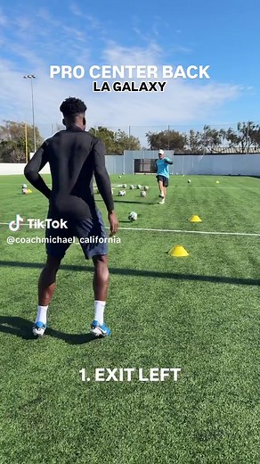 Technical Soccer Drill for Center Backs