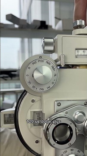 manual phoropter part 2 auxiliary lens