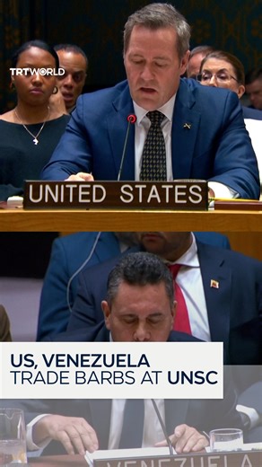 US Ambassador to the United Nations Mike Waltz and Venezuela's UN representative Samuel Moncada traded barbs during a UN Security Council session in New York on December 23. Waltz said the US will impose sanctions “to the maximum extent” to cut off resources to Venezuela’s President Nicolas Maduro, accusing him of funding terror groups. Moncada rejected the accusations, insisting the threat is Washington itself. Russia and China who back Venezuela, also accused Washington of illegal aggression a