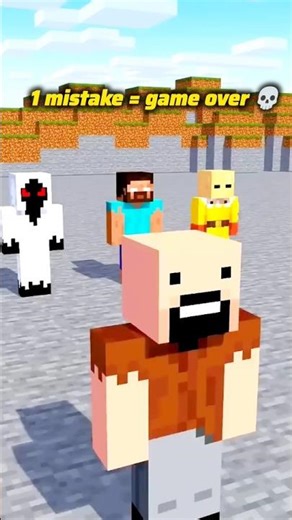 1 mistake -😎 game over ✨🩸!! #shorts