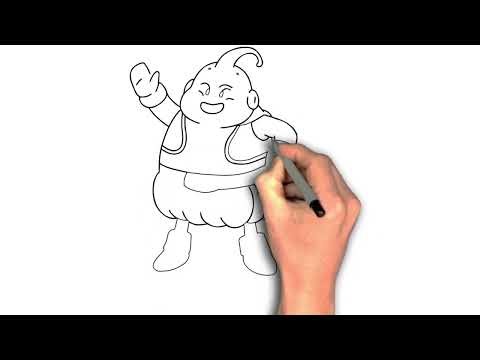 How to Draw Majin Buu