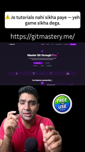 Learn Git Like a Game — Free Interactive Platform Every Developer Needs
