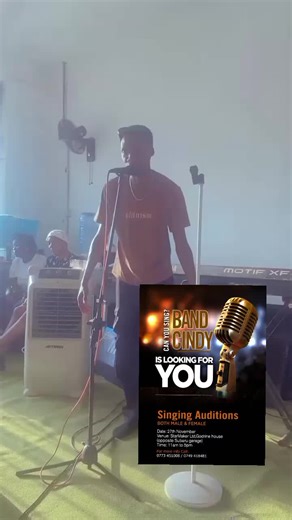 Still about the auditions...