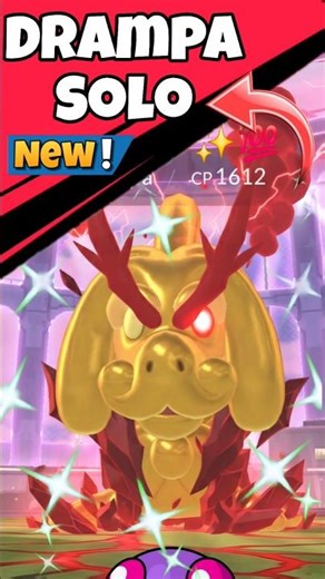 Easy SOLO Dynamax Drampa Raid in Pokemon Go