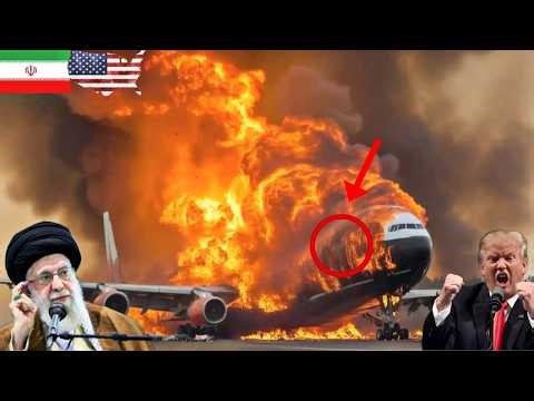Ali Khamenei Killed: Iran's Supreme Leader's Plane Shot Down by US F-16 Squadron on Tehran Border