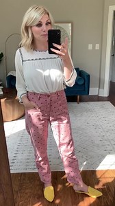 "Spot On" Vintage Rose Straight Leg High Waist Jeans. THE 90S ARE BACK!! These mom jeans give me life. The jeans are NOT stretchy but are roomy in the legs and super comfy on! Sizing: S: 2-4 M: 6-8 L: 10-12 Sara is a 13 so these are not her size, but she did try them on! They were tight in her booty area! Allyza (long dark brown hair) is a TTS & and in the medium 🙂 Inseam: 26 inches (they're meant to be crop) rise: 11inches (high rise) Fabric: 100% cotton Available in S, M, L for only $38.00! T